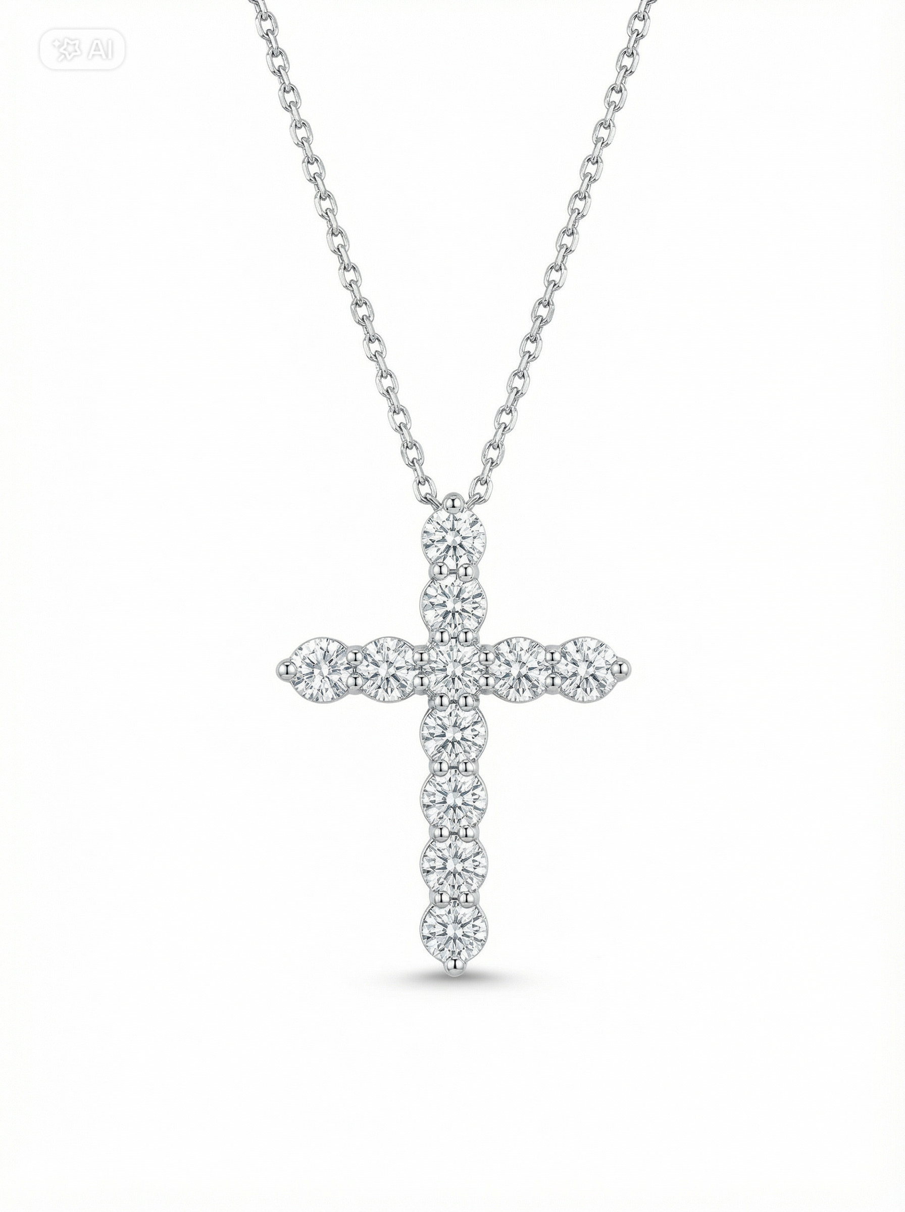 Колье крестик 6432501436909946