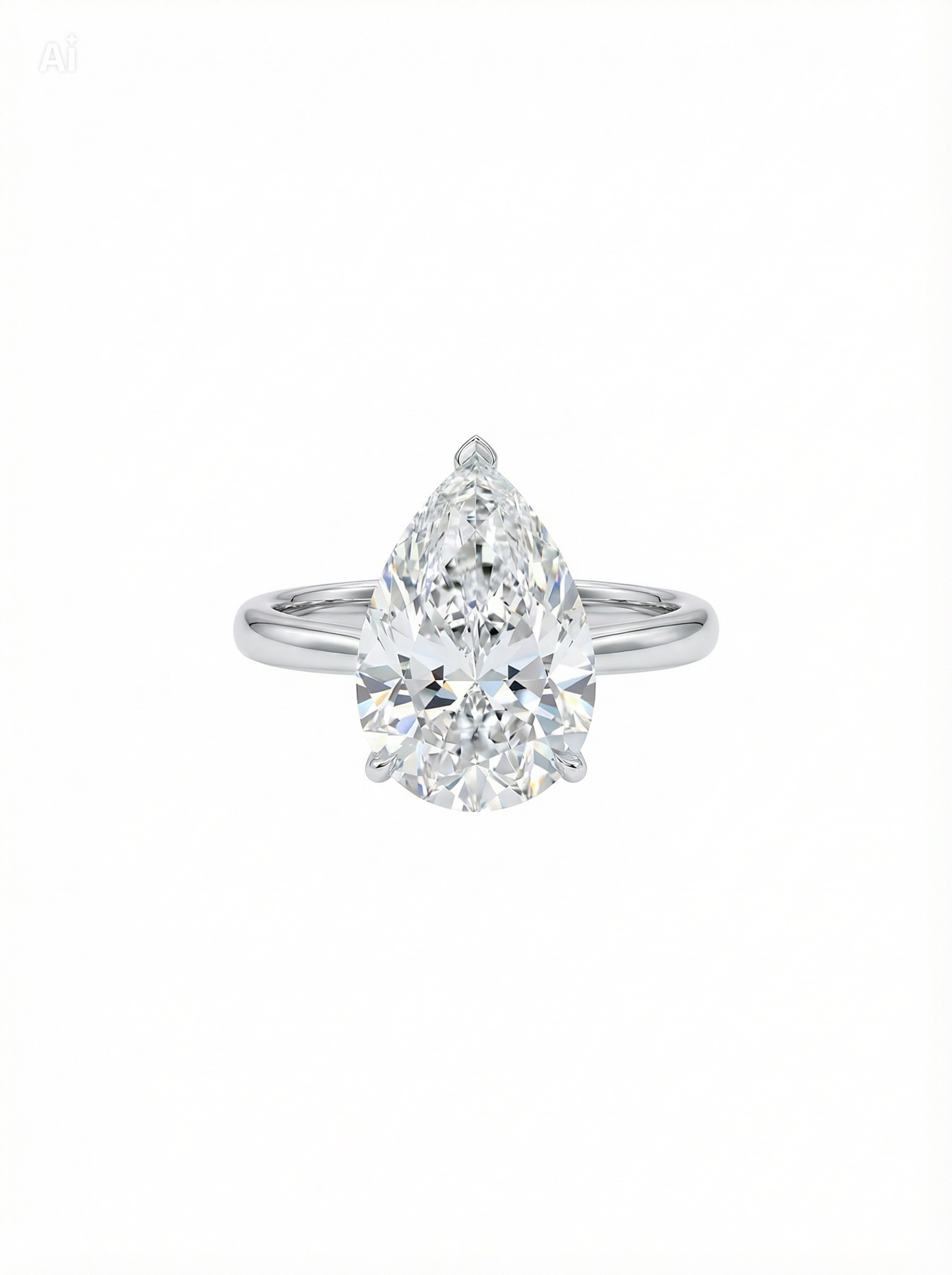 Кольцо груша 6432501617539064